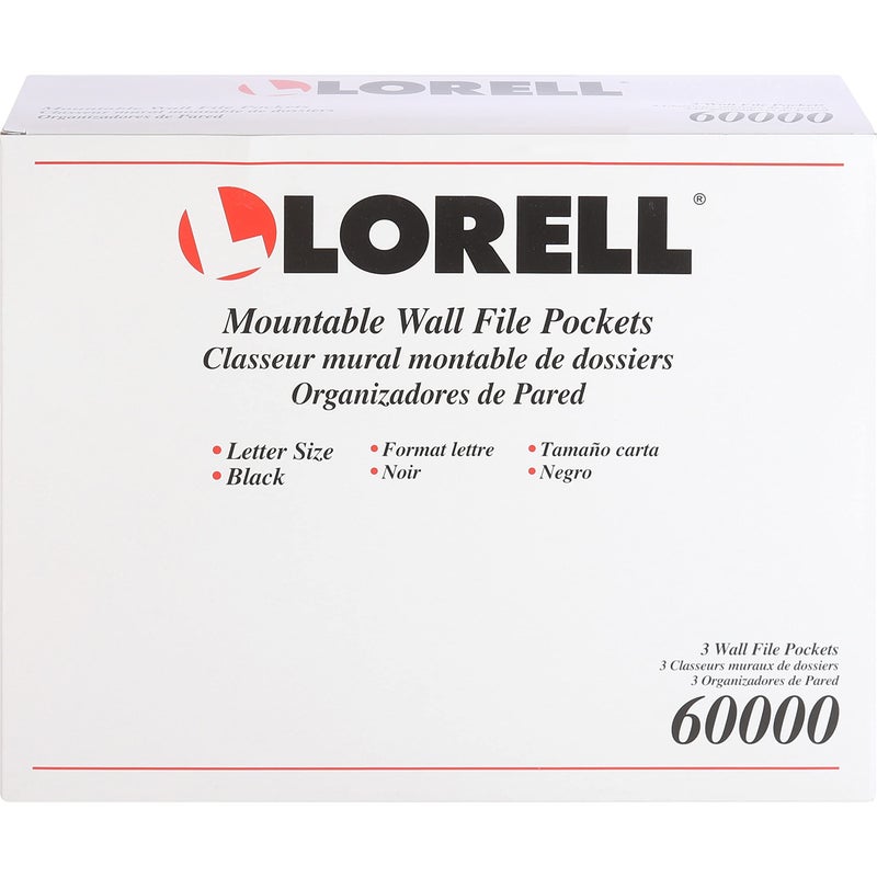 Lorell Vertical Black File System, 13-1/8 x 4-1/4 x 14-3/4 Inches - Image 2
